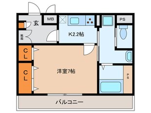 フクジュの物件間取画像